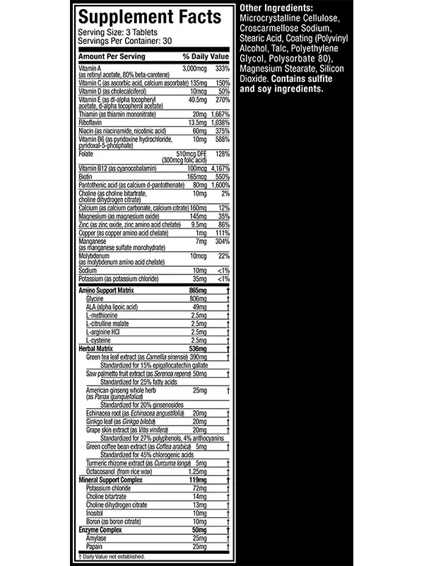 MULTIVITAMIN MUSCLETECH