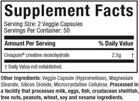 CREATINA EN CAPSULAS MUSCLETECH